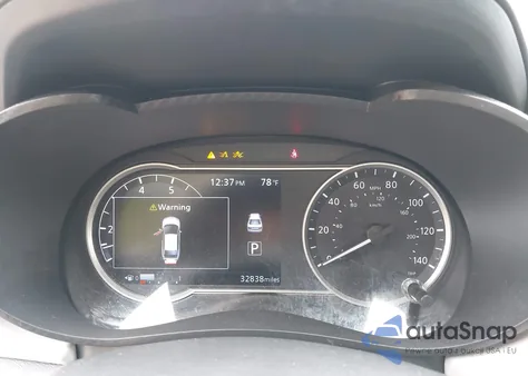 2021 Nissan Versa Sv Xtronic Cvt из США, поврежденный, VIN 3N1CN8EV2ML922721